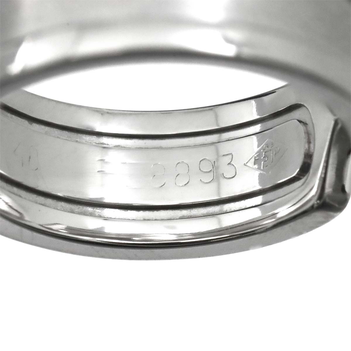 C2 Diamond SM Ring 18K WG 750 Size47 4-4.5(US)