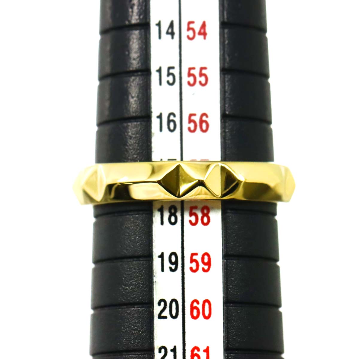 True Band Ring 18K YG 750 Size7.75-8(US))