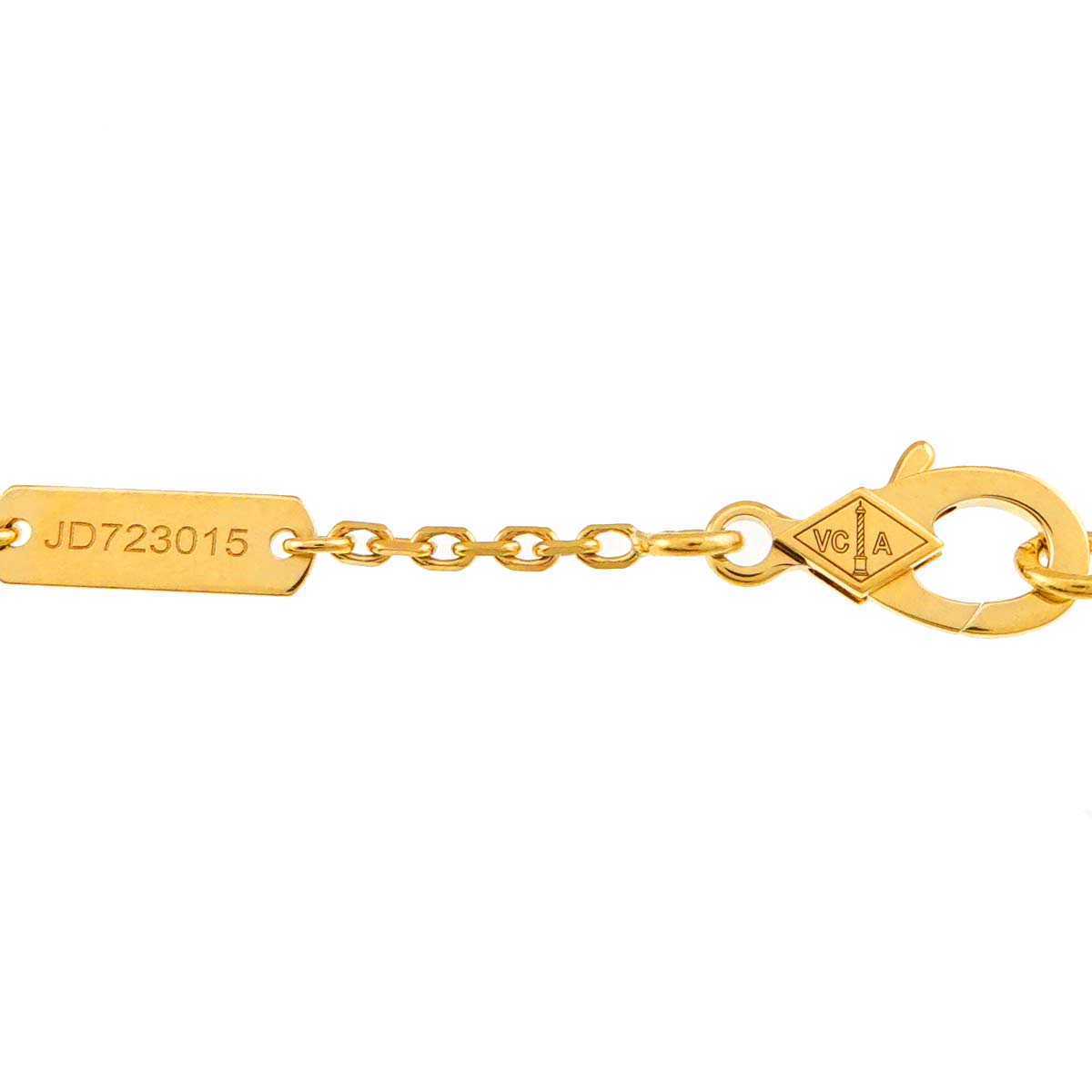 Vintage Alhambra MOP Necklace 18K YG 750