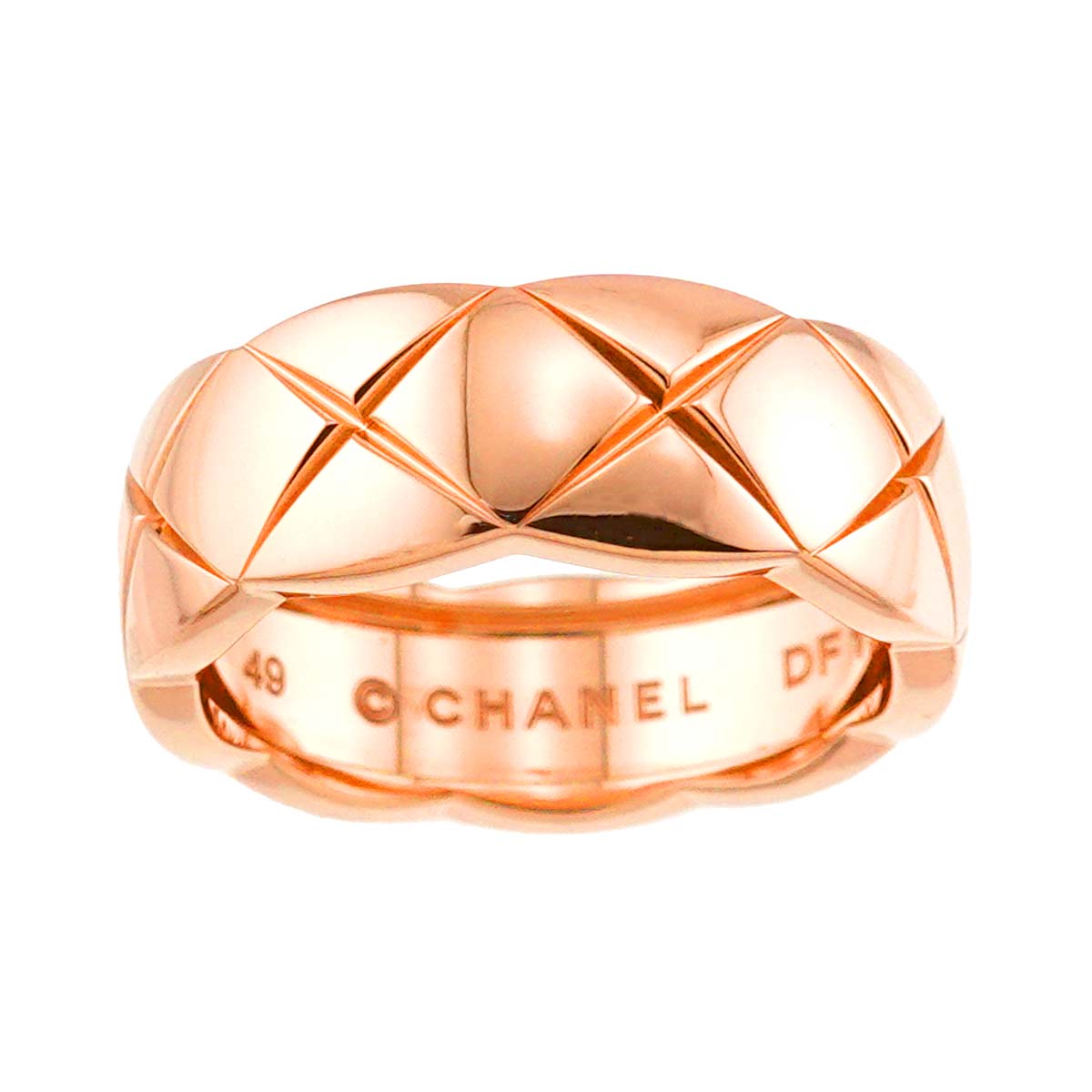 Coco Crush Ring 18K Pink Gold 750 Size49 4.75-5(US)