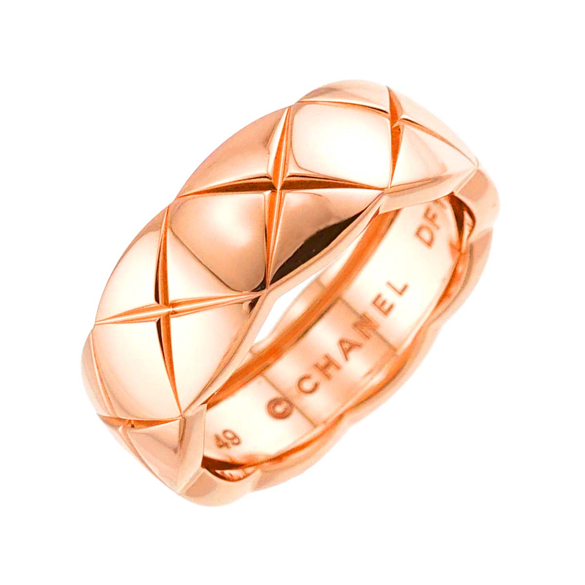 Coco Crush Ring 18K Pink Gold 750 Size49 4.75-5(US)