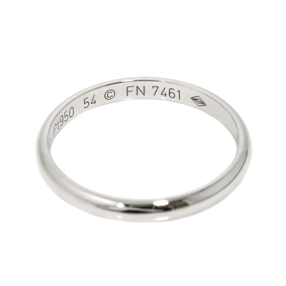 1895 Classic Ring Platinum Size54 6.75(US)