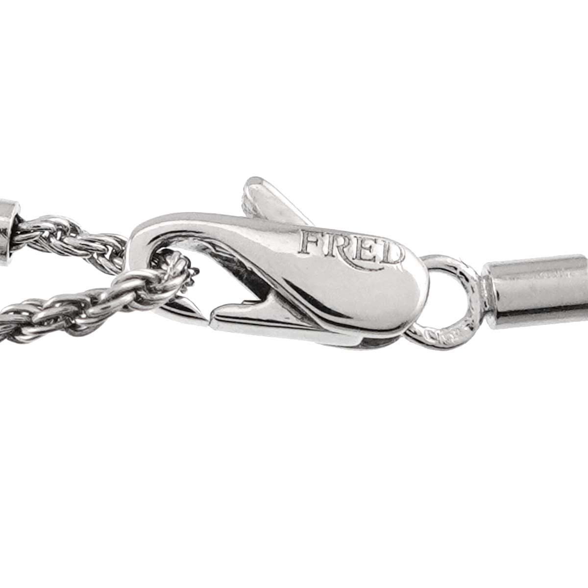 Force10 Diamond Necklace Medium 18K White Gold 750