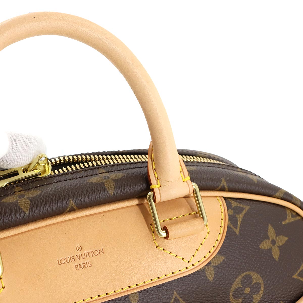 Monogram Trouville Hand Bag Brown M42228 Purse