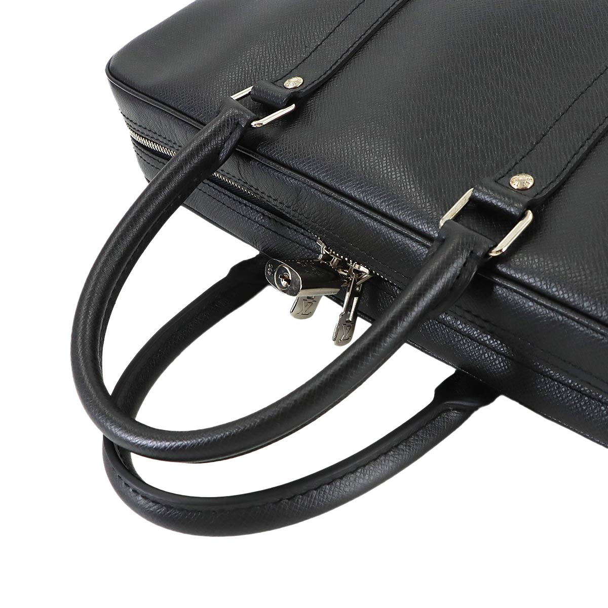 Taiga PDV PM 2way Briefcase Shoulder Bag Leather M30638