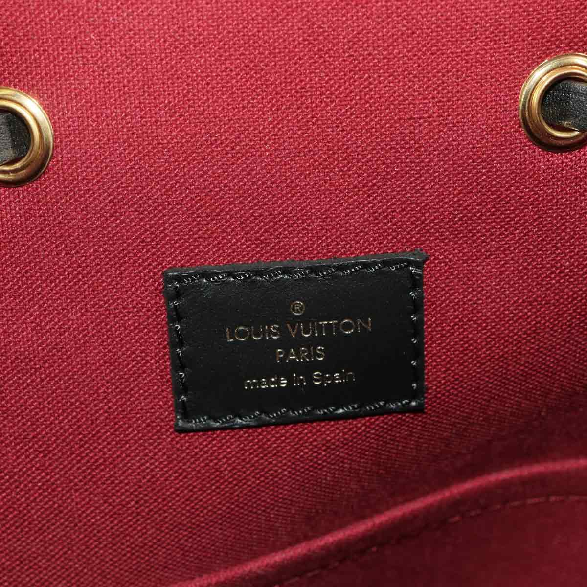 Monogram Montsouris NM PM Backpack Noir M45515 Purse