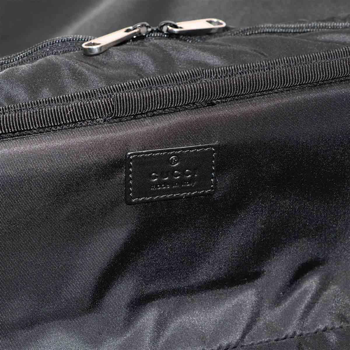 GG Supreme Luggage PVC Leather Beige Black 451003