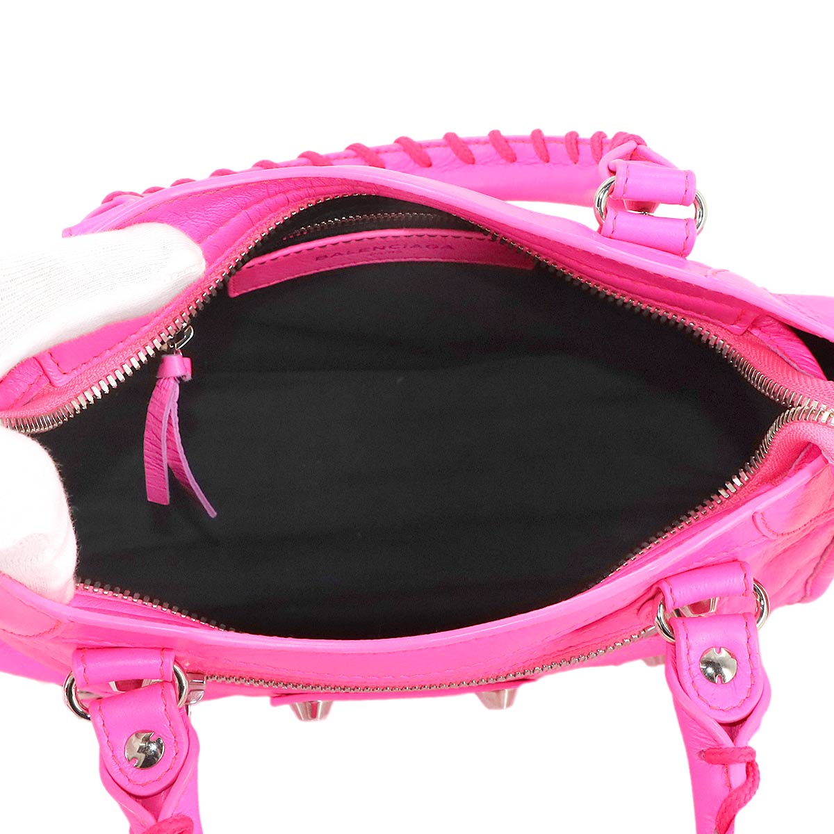 Classic City Mini 2way Hand Shoulder Bag Pink 300295 Purse