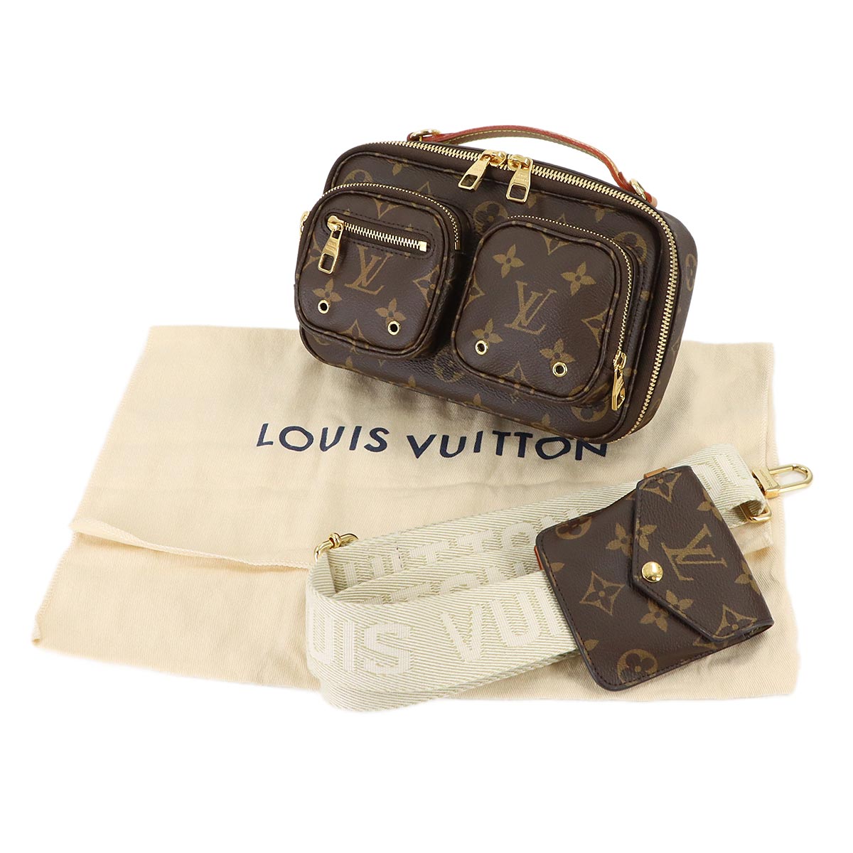Monogram Utility Crossbody Hand Shoulder Bag M80446