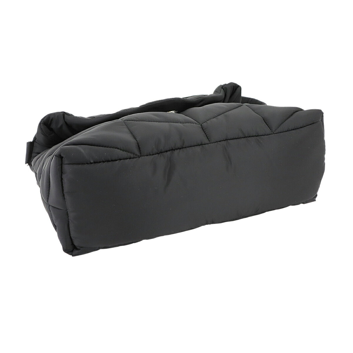 Puffer Shoulder Bag Nylon Black 733630 Purse
