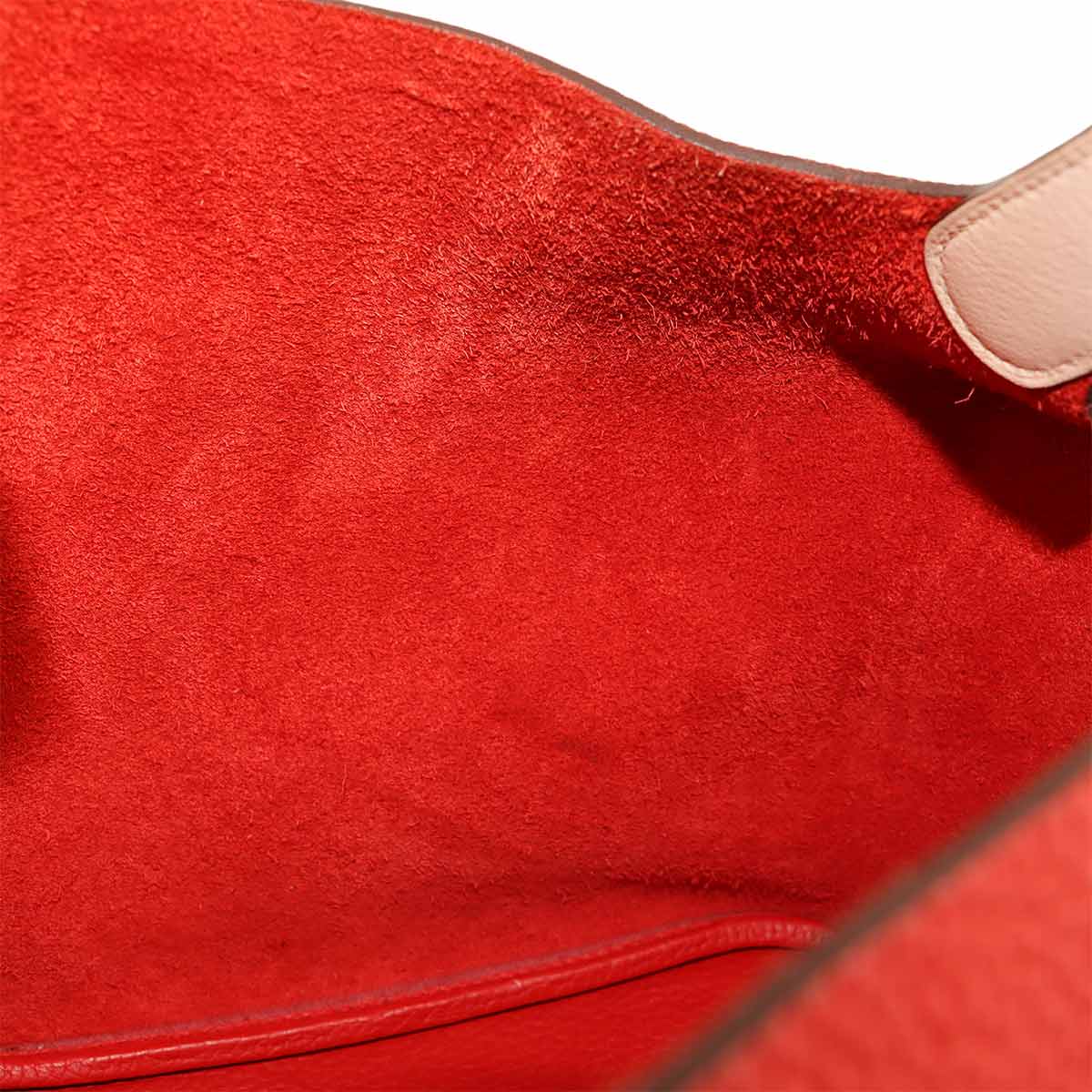 Picotin Lock Touch MM Hand Bag Taurillon Clemence Swift Red Pink