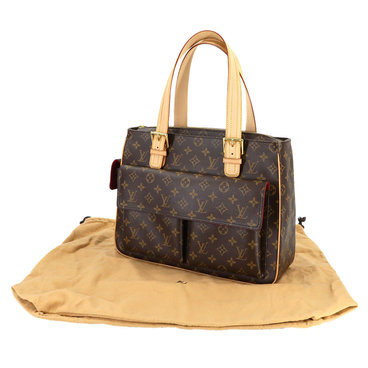 Monogram Multipli Cite Tote Bag Brown M51162 Purse