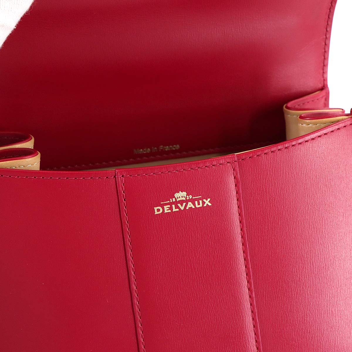 Brillant Mini Hand Shoulder Bag Leather Pink Heart Charm