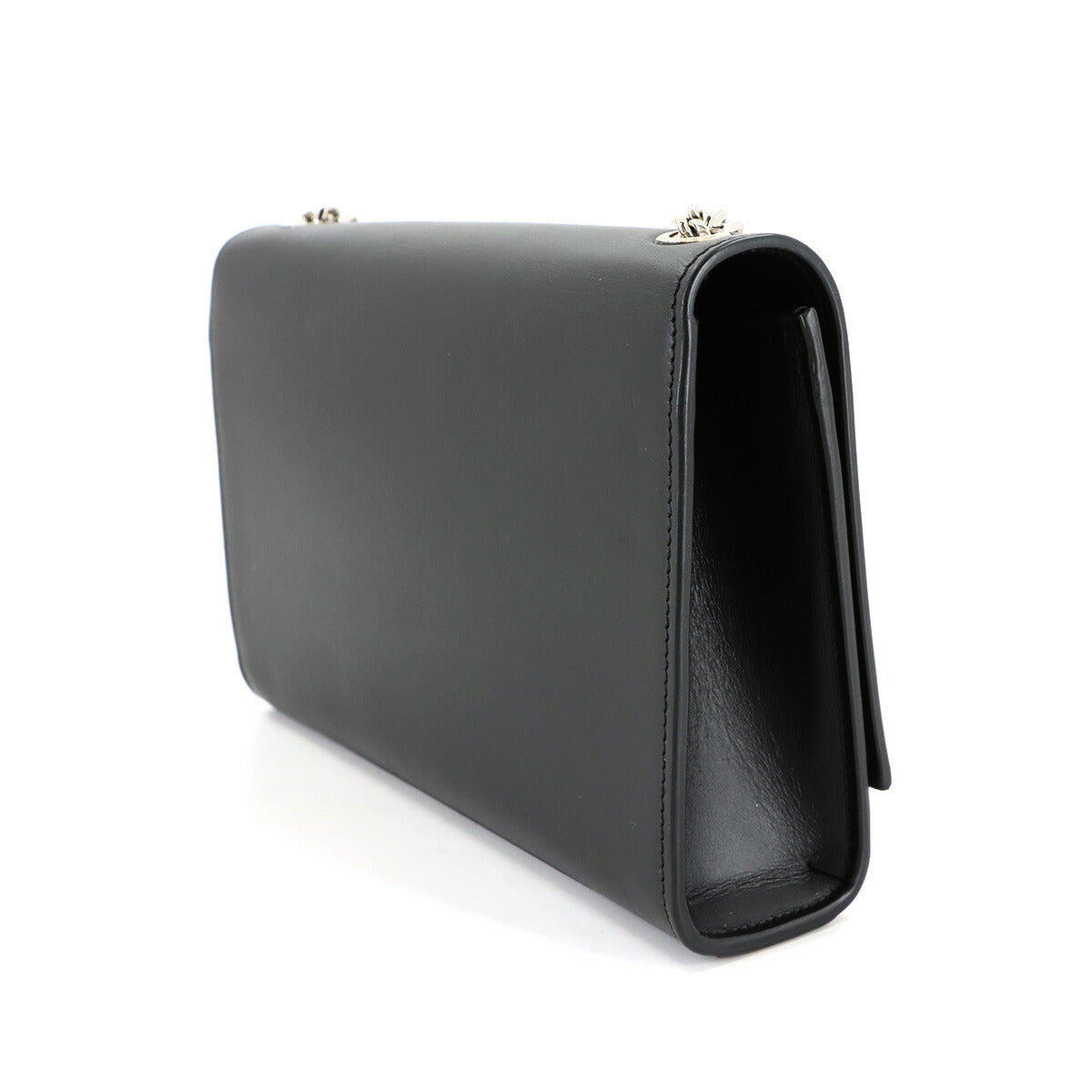 Kate Medium Chain Shoulder Bag Leather Black 354119