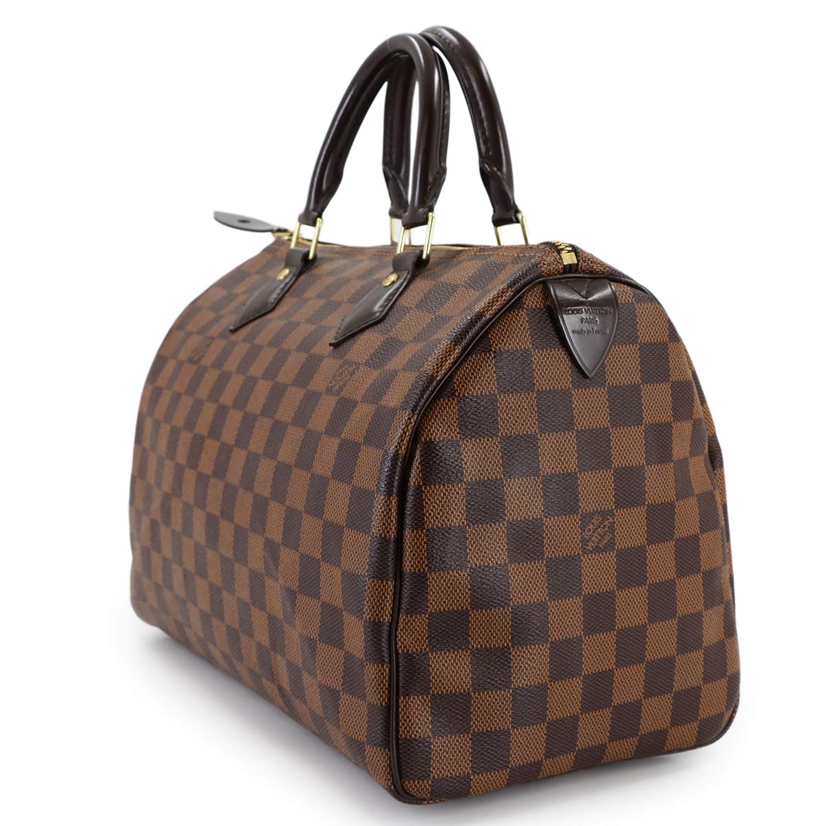 Damier Speedy 30 Hand Bag Ebene N41531 Brown Purse