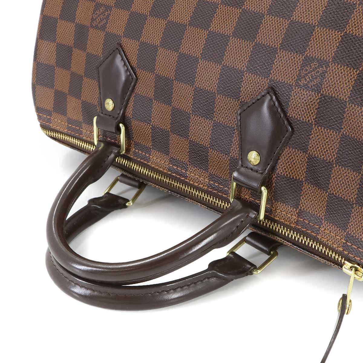 Damier Speedy 30 Hand Bag Ebene N41531 Brown Purse