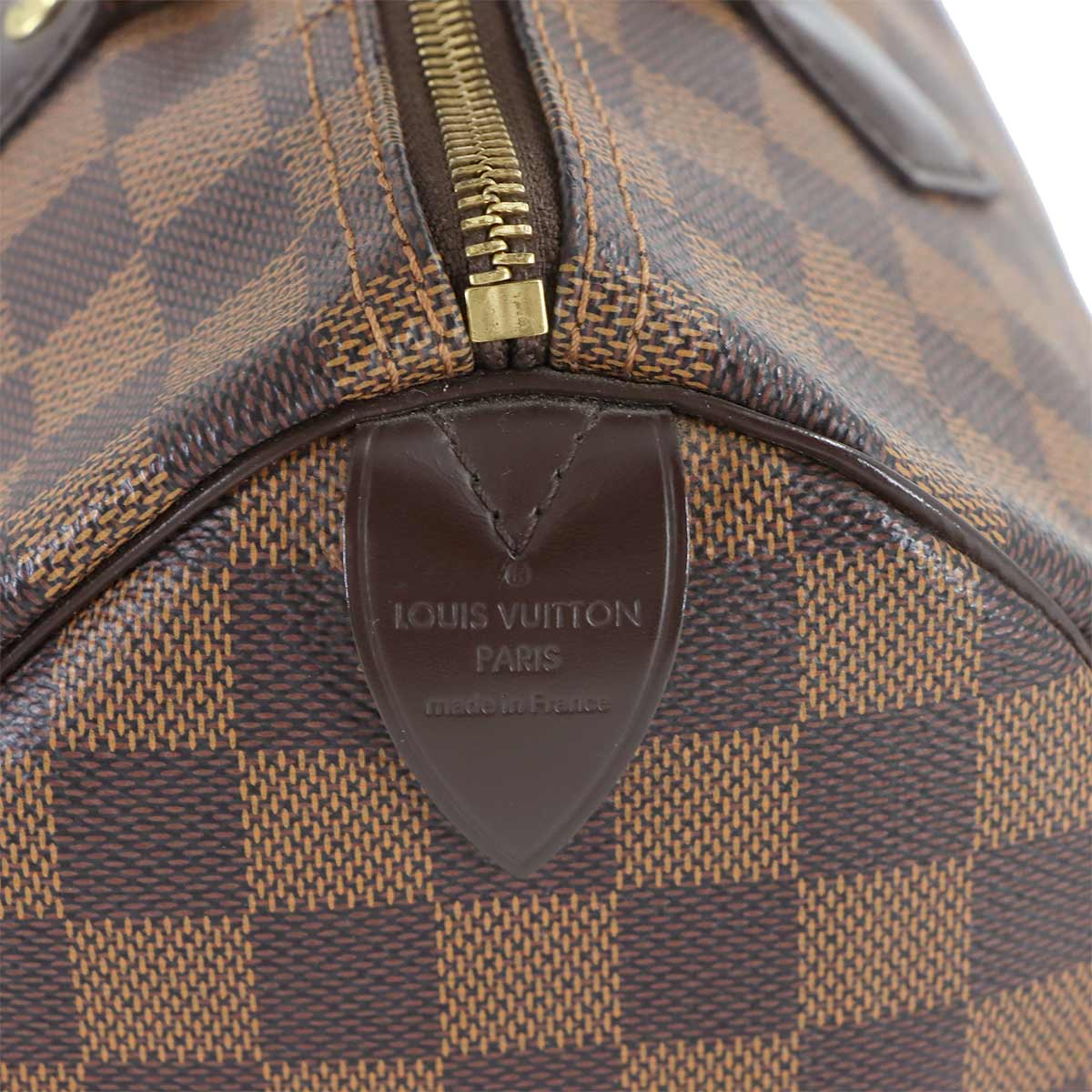Damier Speedy 30 Hand Bag Ebene N41531 Brown Purse