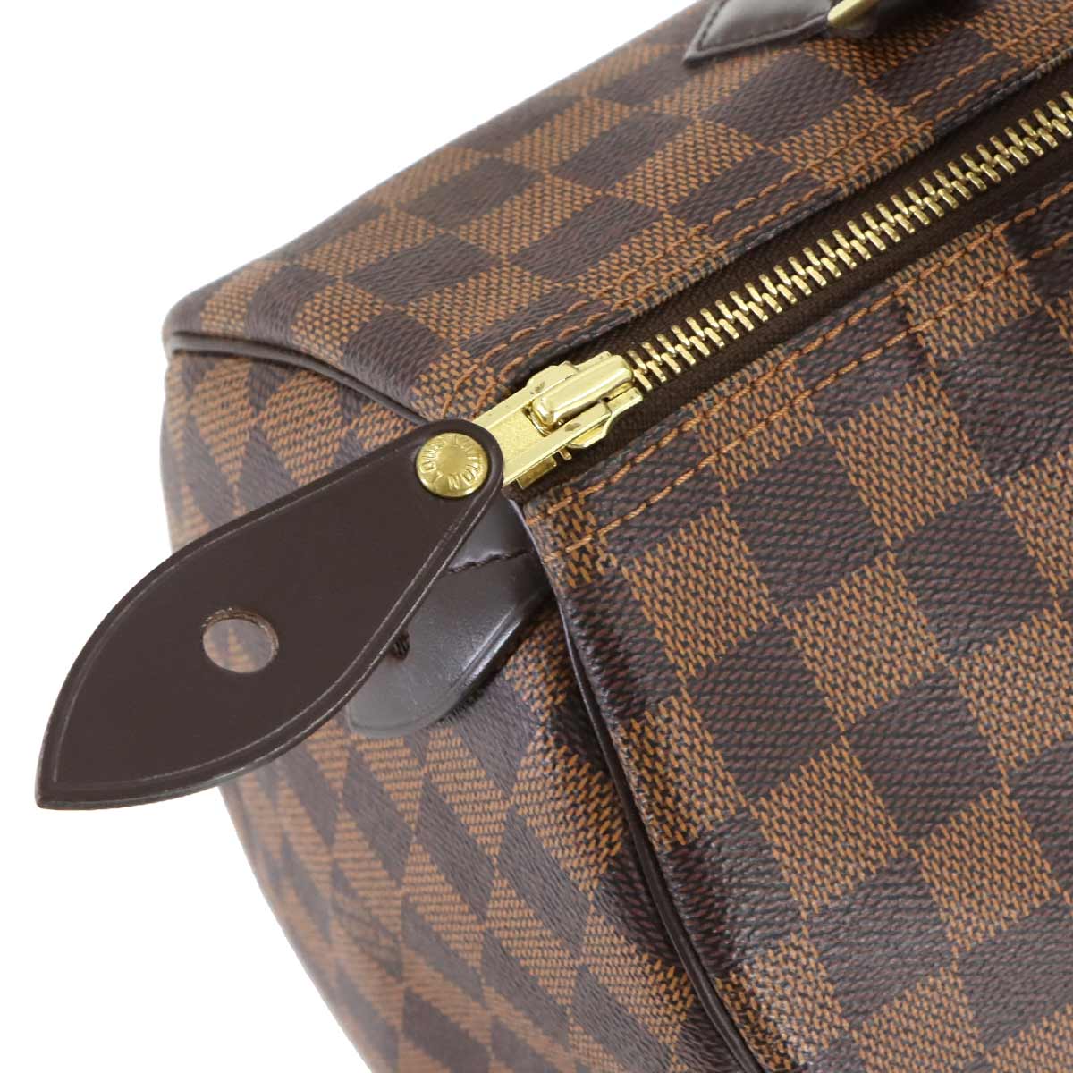 Damier Speedy 30 Hand Bag Ebene N41531 Brown Purse