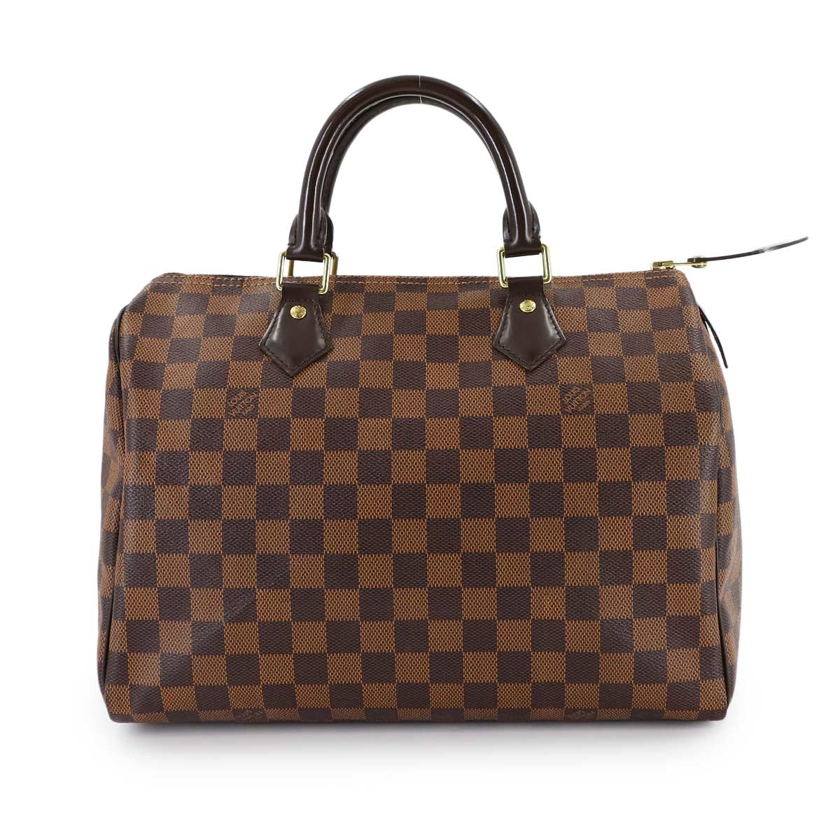 Damier Speedy 30 Hand Bag Ebene N41531 Brown Purse