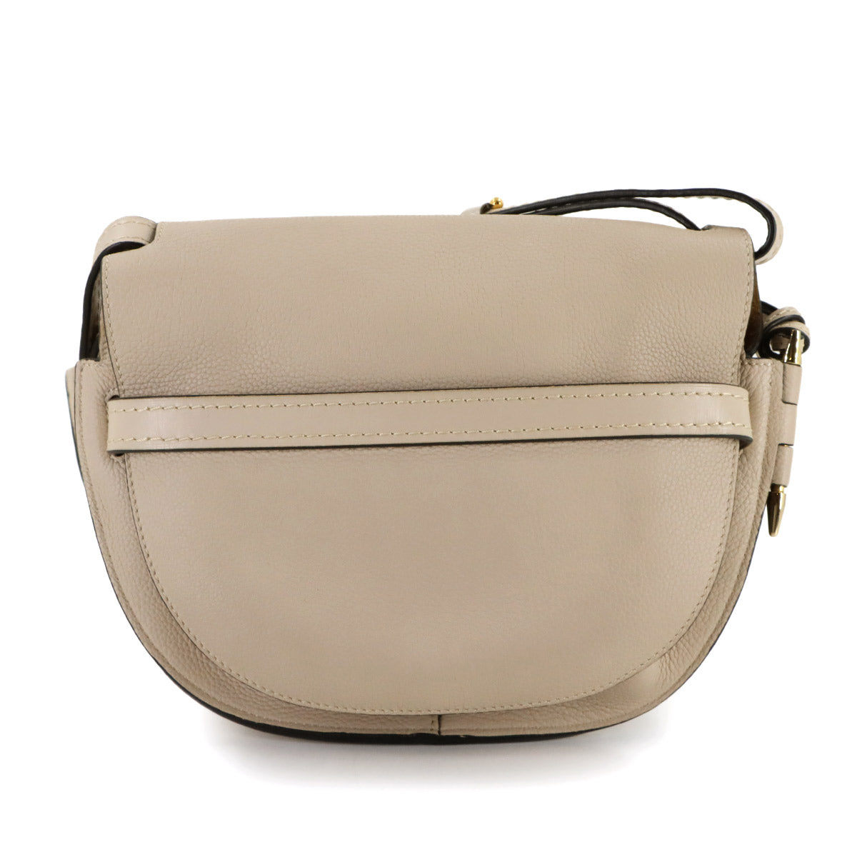Gate Bag Small Shoulder Bag Leather Beige Purse