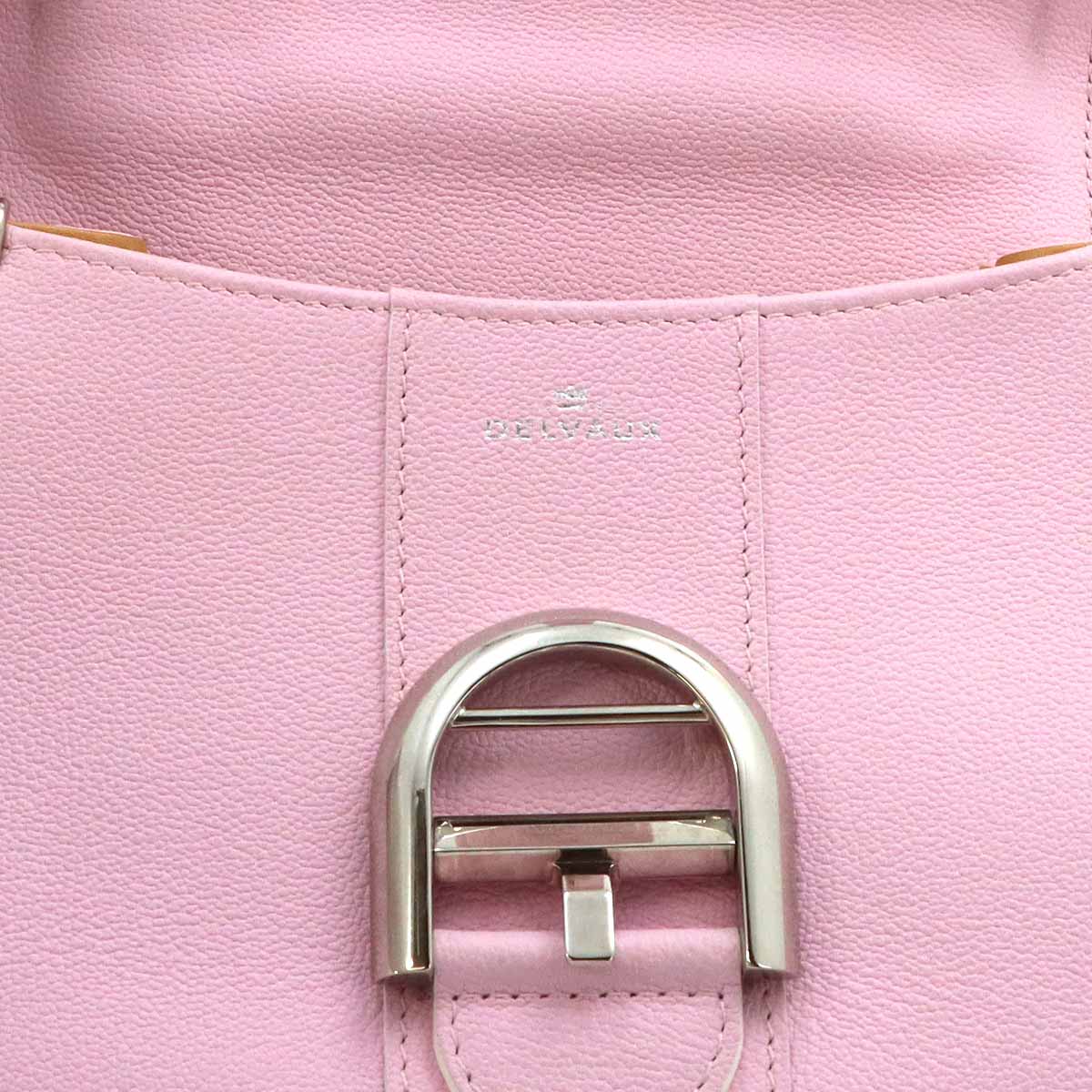 Brillant Mini Hand Shoulder Bag Leather Pink Purse