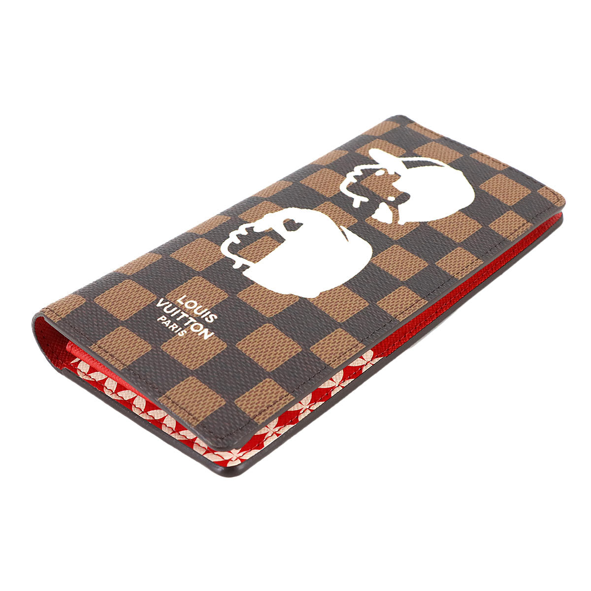 Damier Friendship Brazza Wallet N40780 Nigo Pharrell
