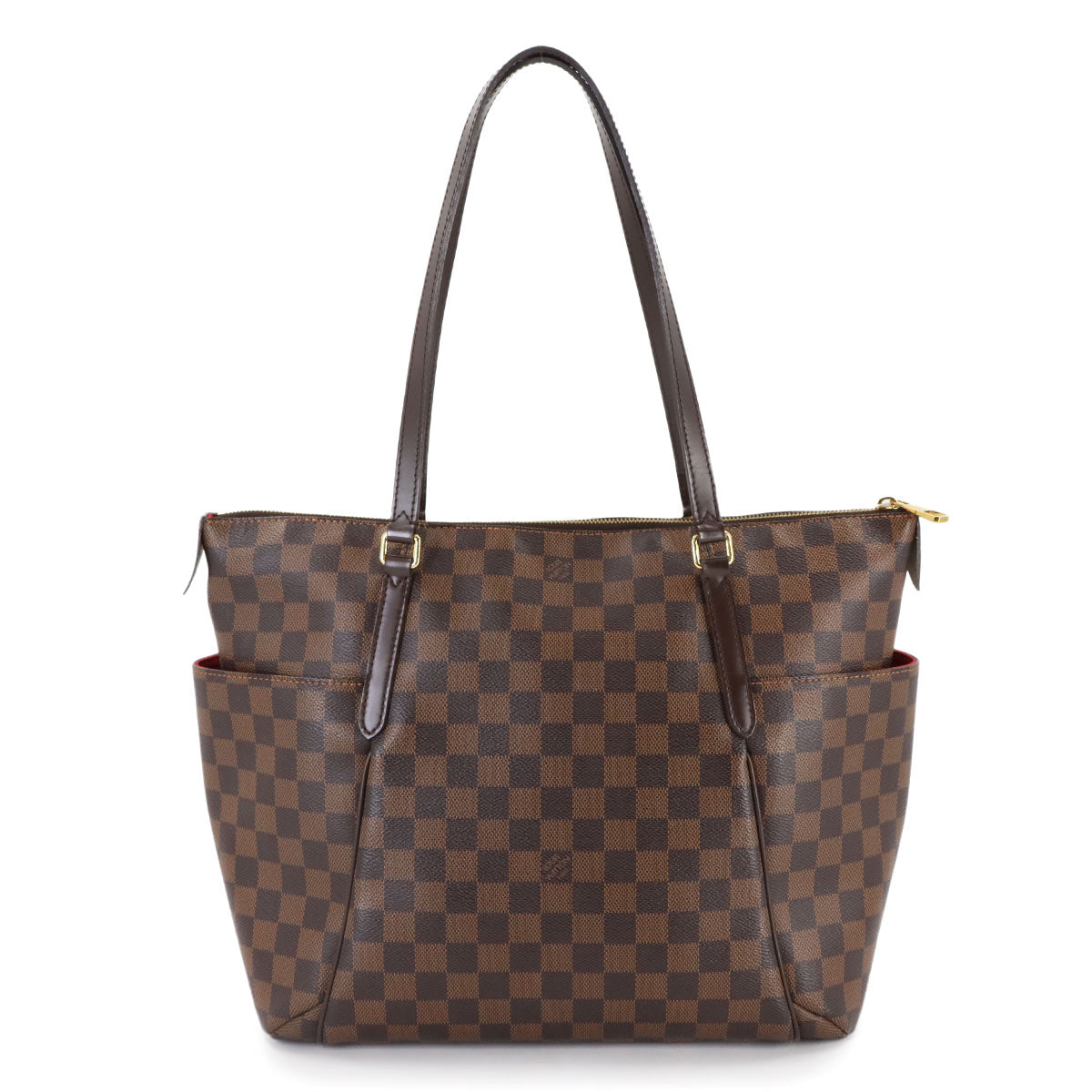 Damier Totally MM Tote Bag Ebene Brown N41281 Purse