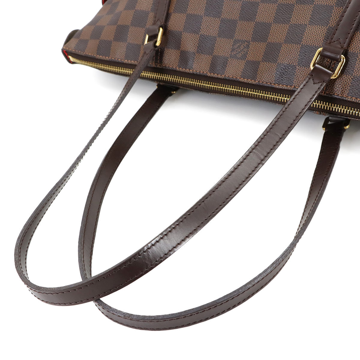 Damier Totally MM Tote Bag Ebene Brown N41281 Purse