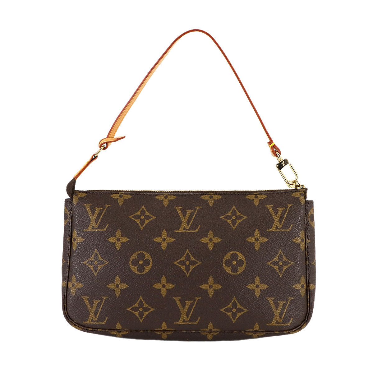 Monogram Pochette Accessoires Hand Bag Pouch Brown M51980