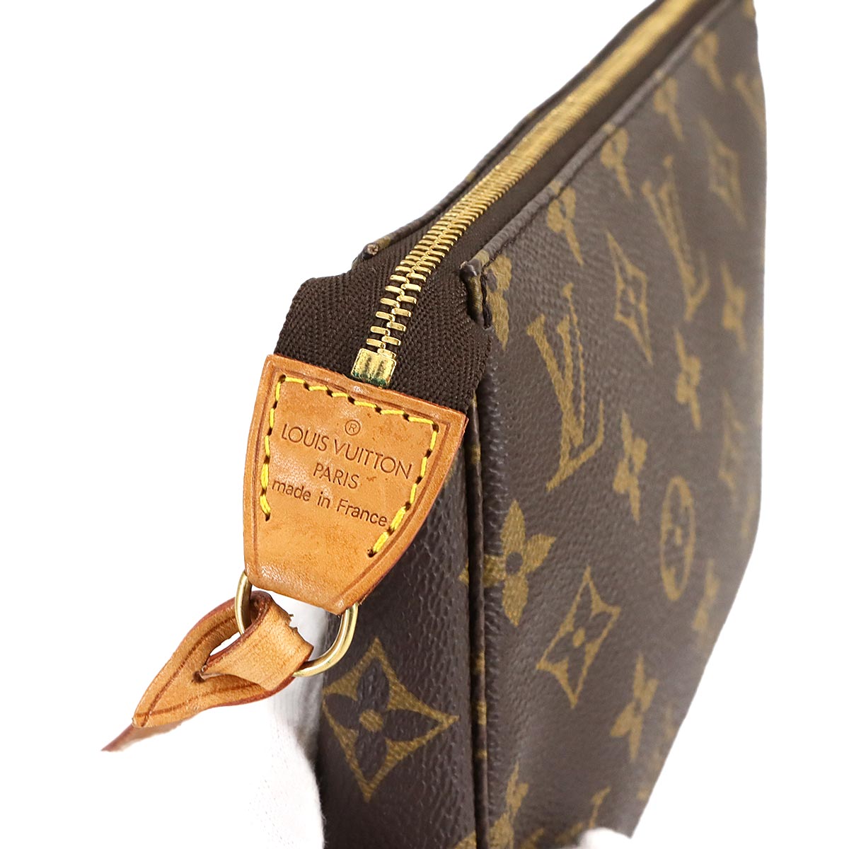 Monogram Pochette Accessoires Hand Bag Pouch Brown M51980