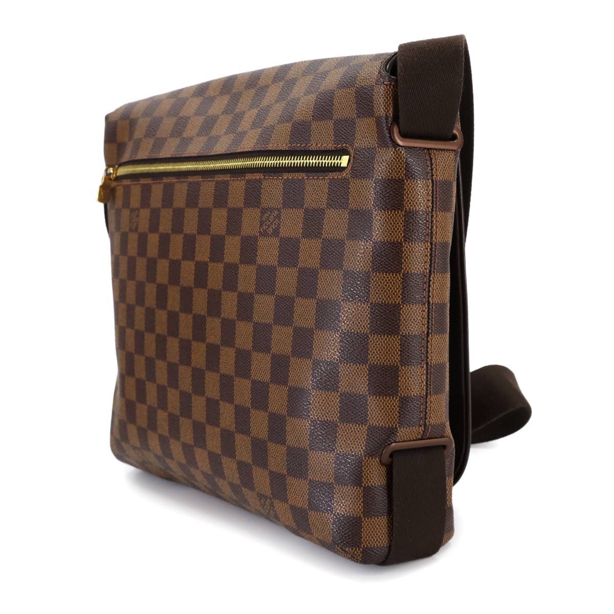 Damier Brooklyn Shoulder Bag Ebene N51211 Unisex Purse