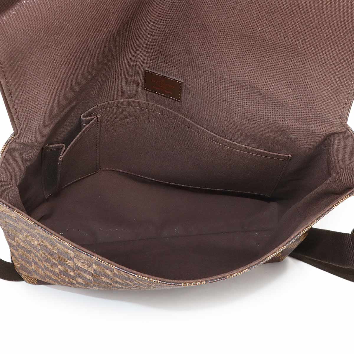 Damier Brooklyn Shoulder Bag Ebene N51211 Unisex Purse