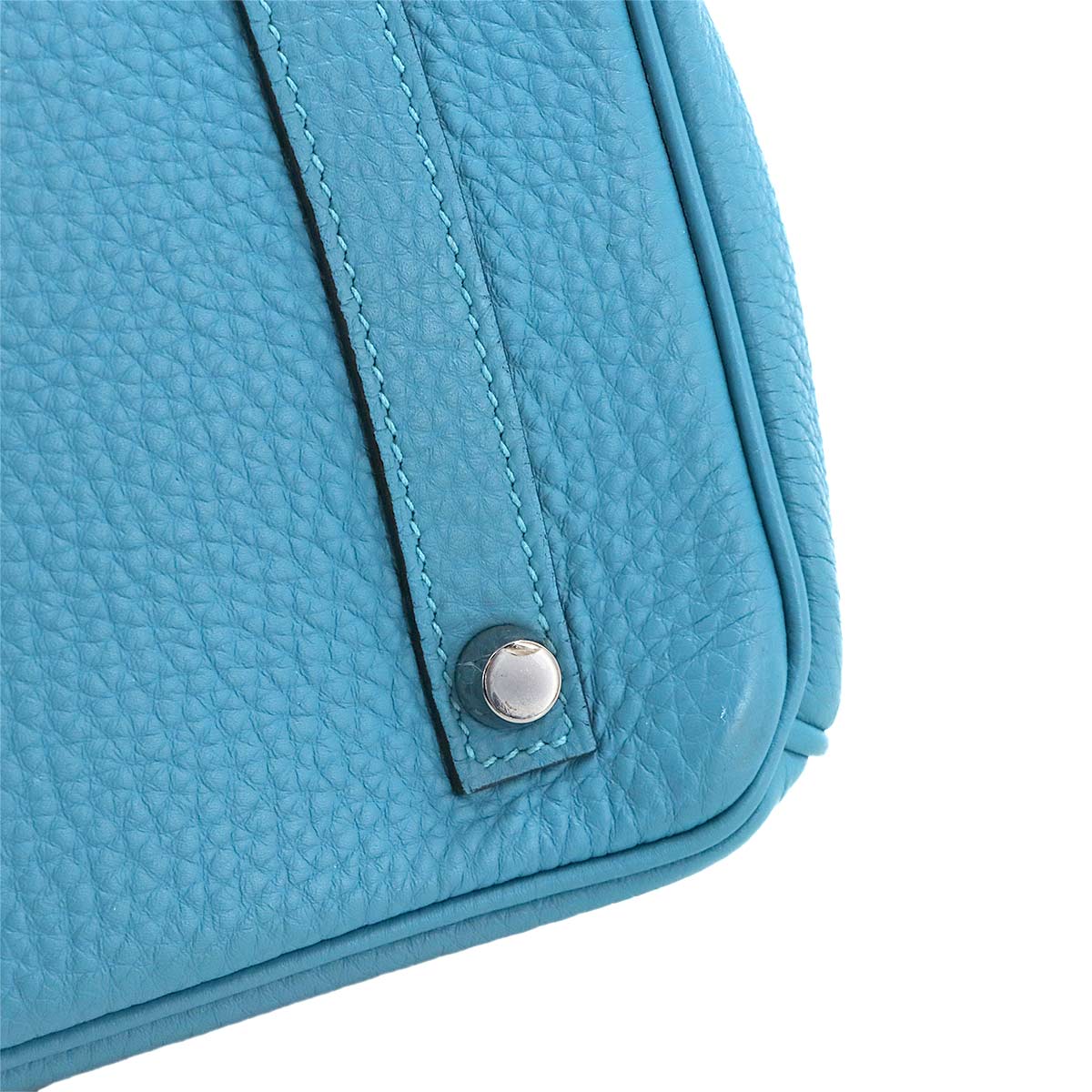 Birkin 30 Togo Turquoise Hand Bag Purse Blue