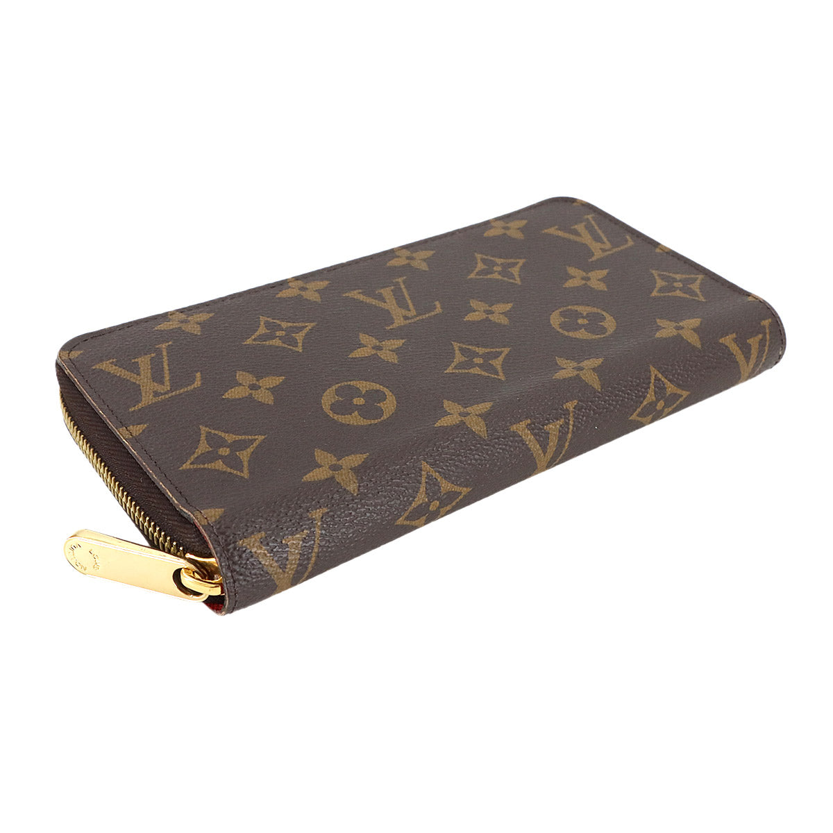 Monogram Zippy Wallet Brown Coquelicot M41896 Purse