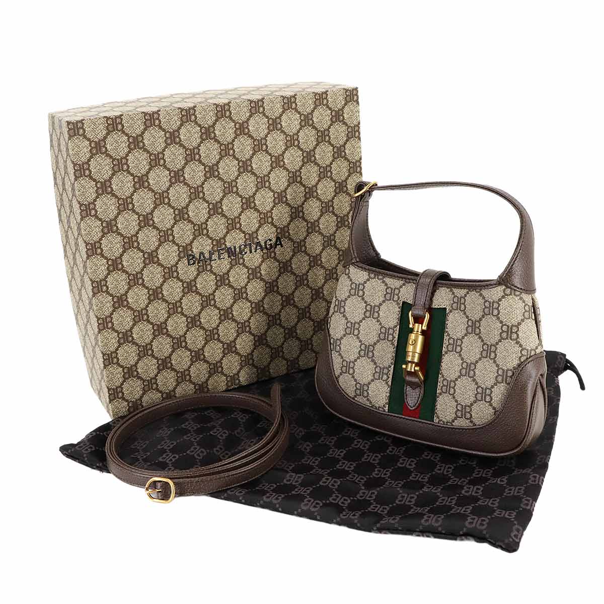 The Hacker Project Jackie 1961 Hand Shoulder Bag Beige 680132