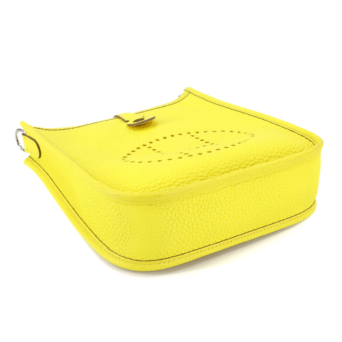 Everlyne Amazon TPM Maxi Quadrille Shoulder Bag Taurillon Lime