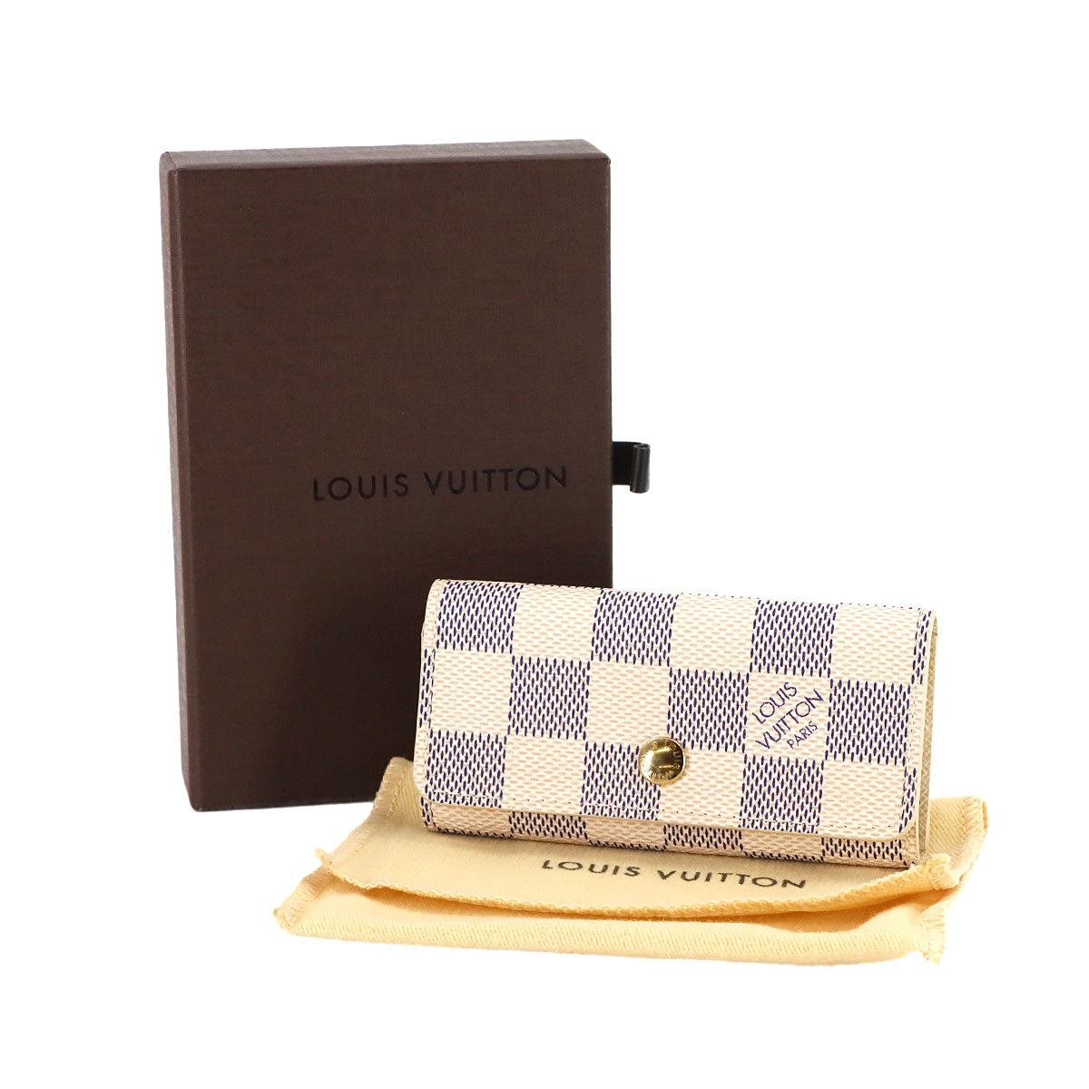 Damier Azur Multi Cles 4 Key Case N60020