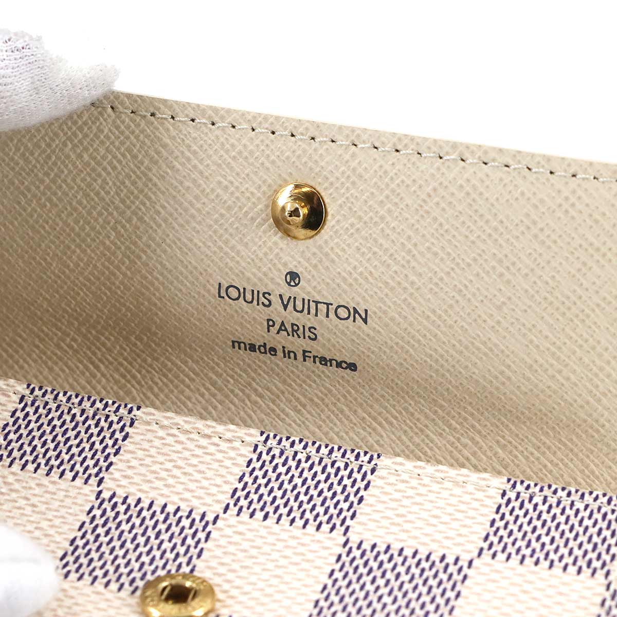 Damier Azur Multi Cles 4 Key Case N60020