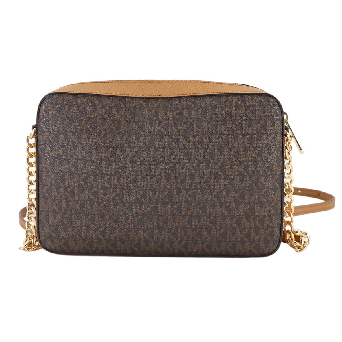 Jet Set Item Large EW Crossbody Shoulder Bag PVC Brown