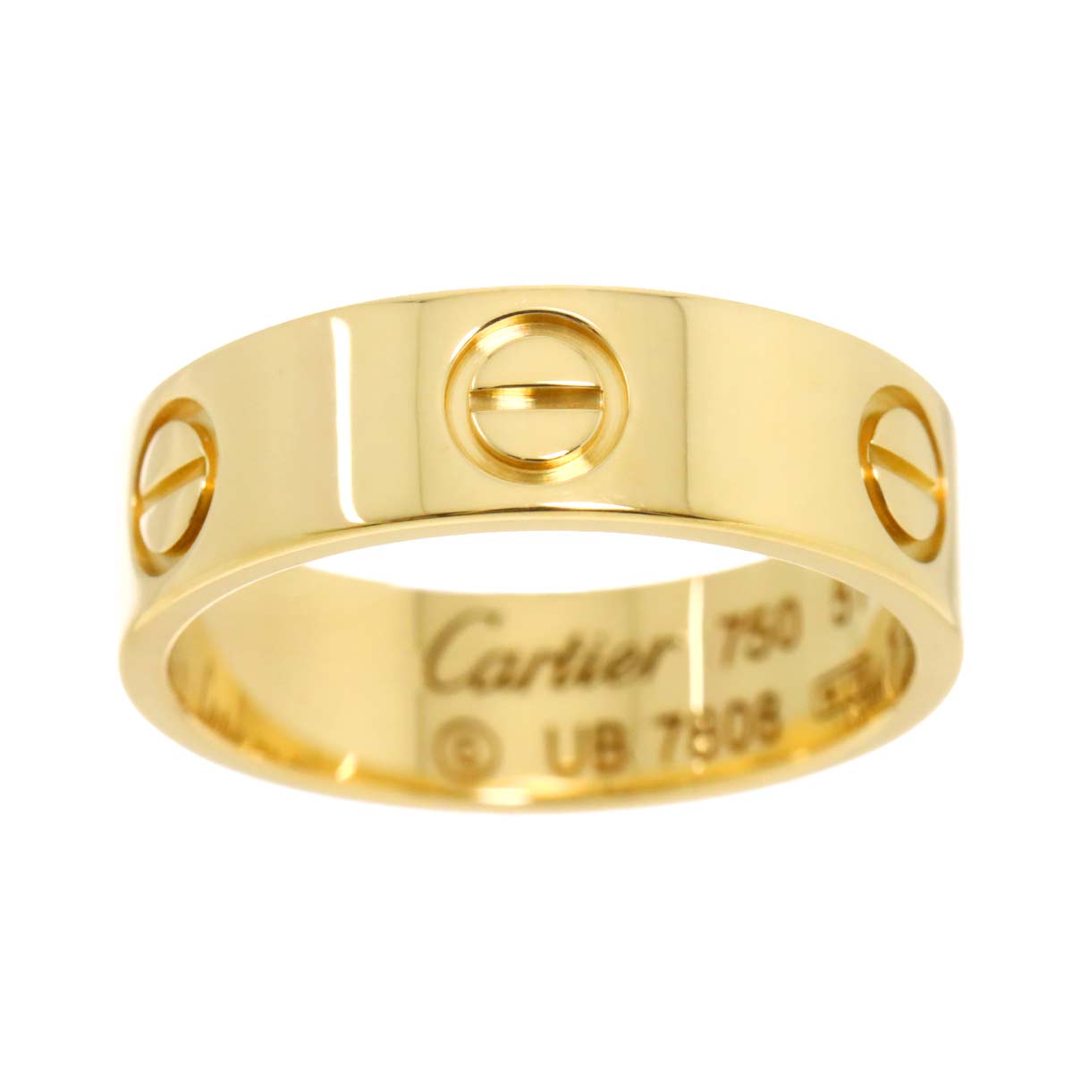 Love Ring 18K Yellow Gold 750 size51 5.25(US)