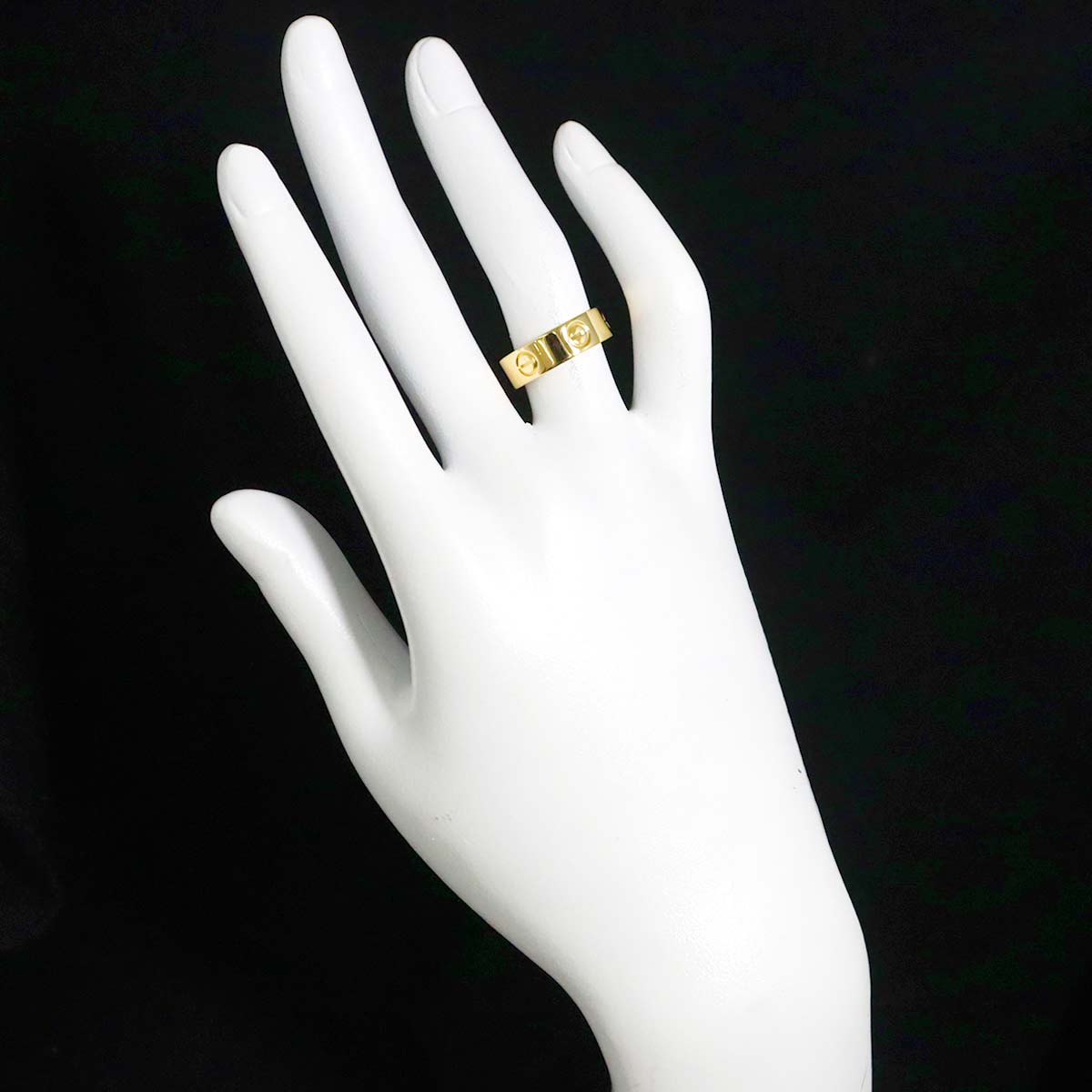 Love Ring 18K Yellow Gold 750 size51 5.25(US)