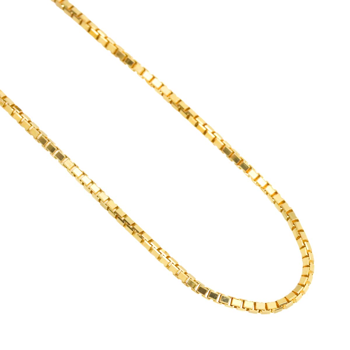 Venetian Necklace 18K K18 YG Yellow Gold 750