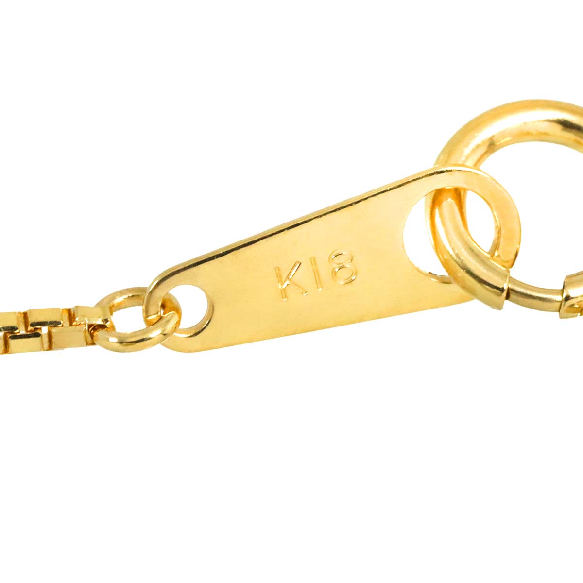 Venetian Necklace 18K K18 YG Yellow Gold 750