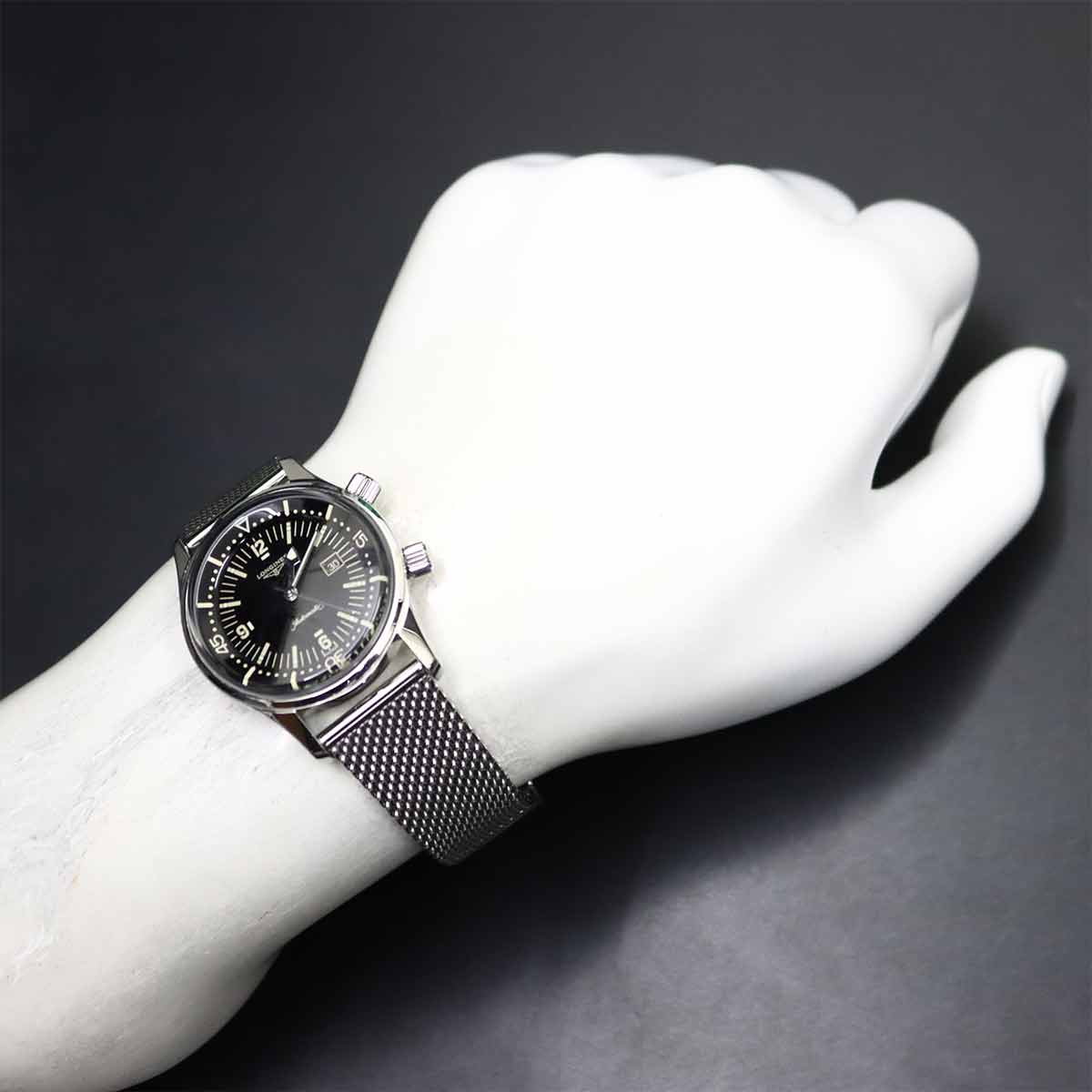 Legend Diver L3.374.4 Automatic Black Dial Boys Watch