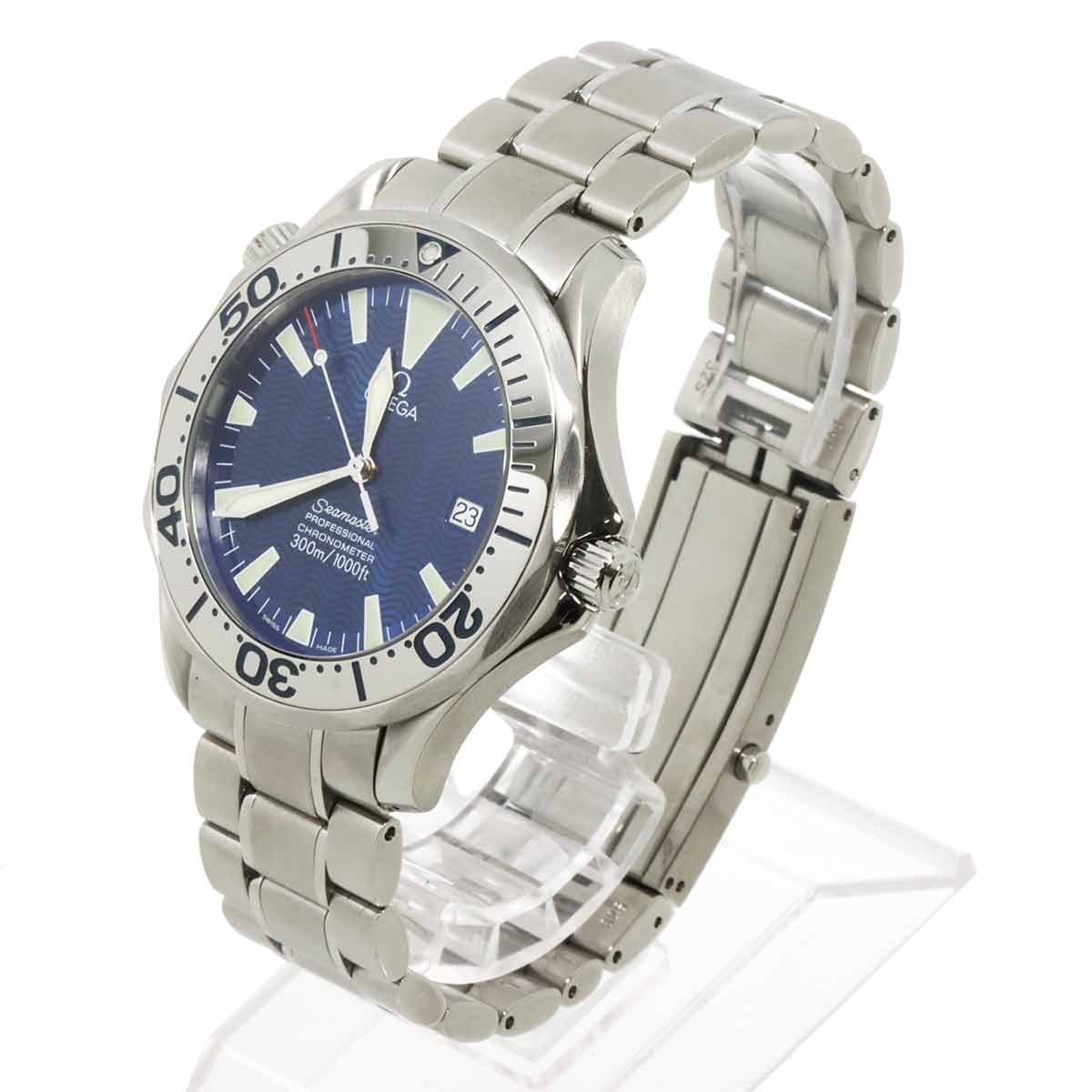 Seamaster Professional 300 2255 80 Mens Watch Date Blue Dial