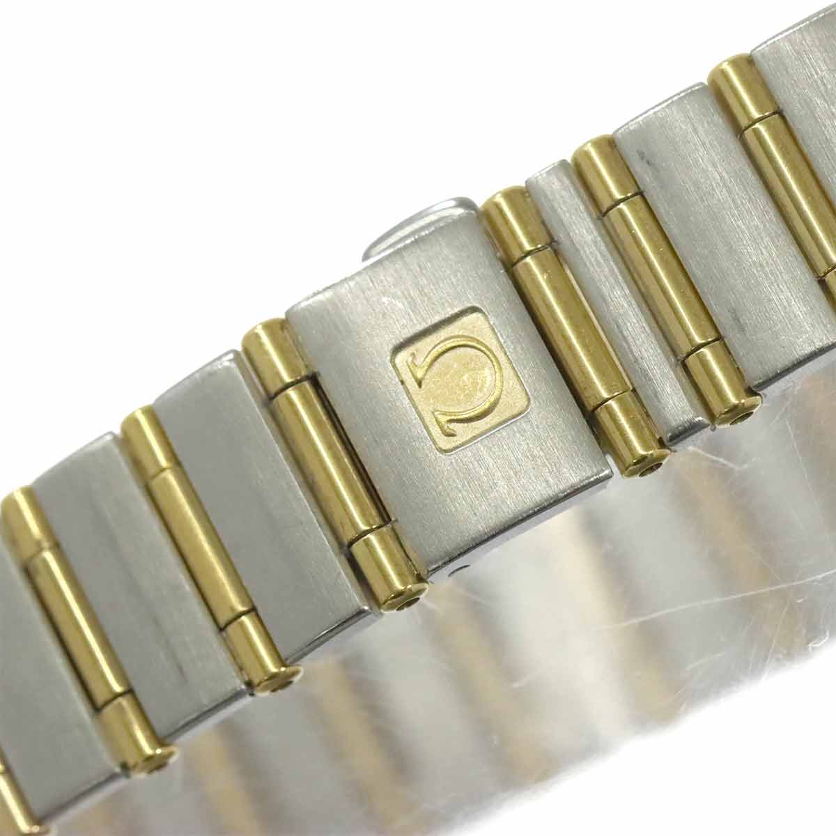 Constellation mini 1262.75 12P Diamond 750 YG White Shell Dial