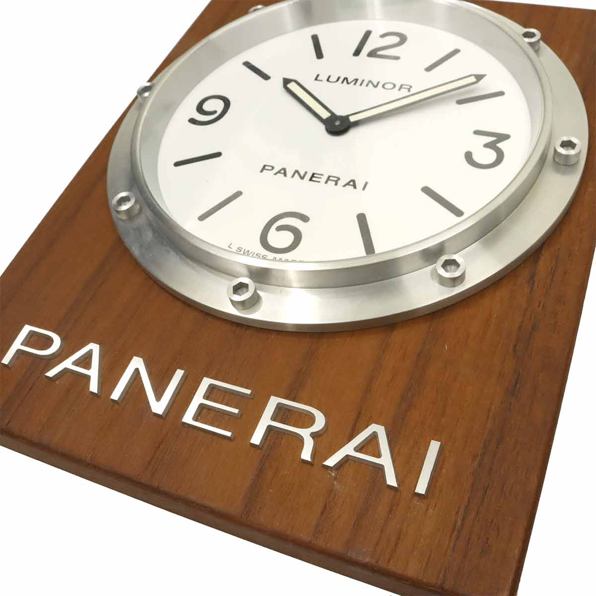 Liminor Wall Clock PAM00313 Quartz White Dial Watch