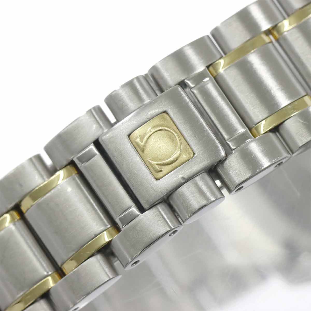 Speedmaster Date 3313.50 750 Yellow Gold Automatic Black Dial