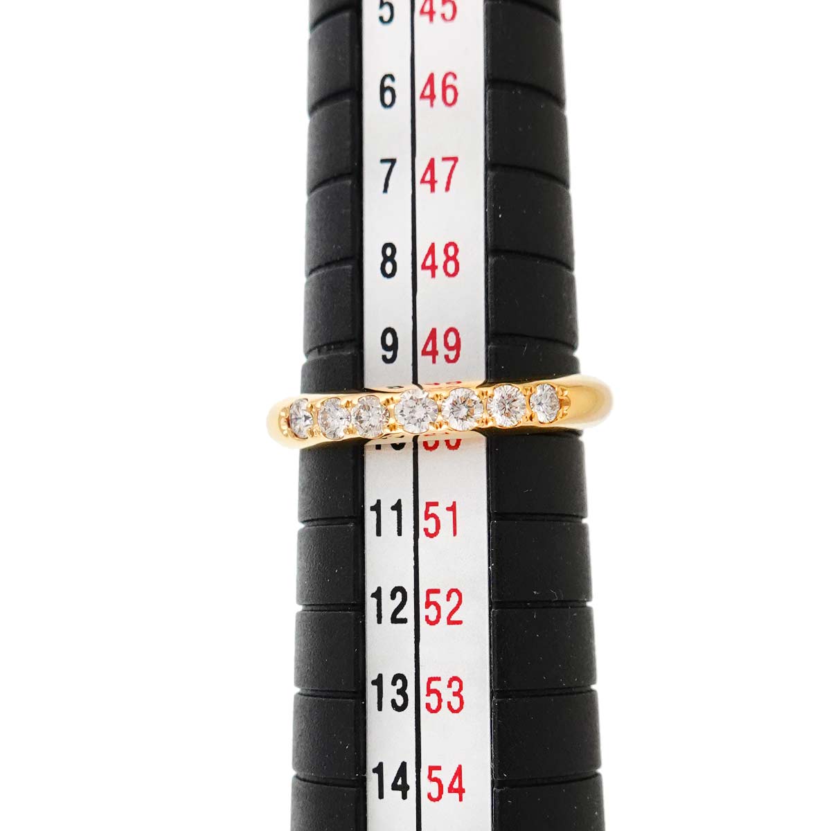 Diamond 0.25ct Ring 18K YG 750 Size5.25(US)