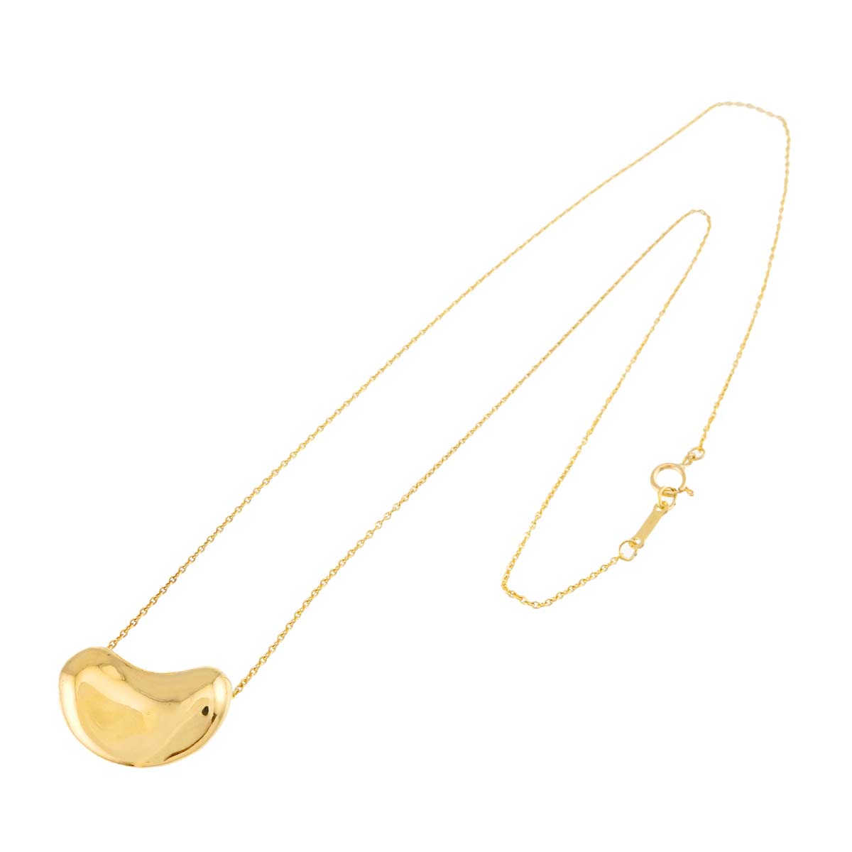 Bean Necklace 18K Yellow Gold 750